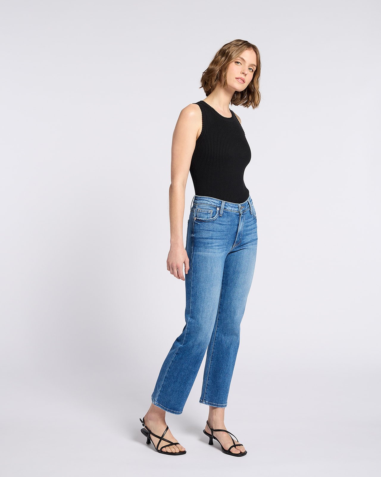 Picture of Venice Mid Rise Straight Jean
