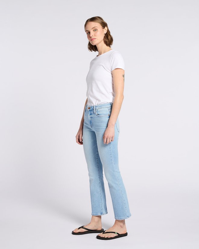 Picture of Bambino Cropped Skinny Flare With Crease Line