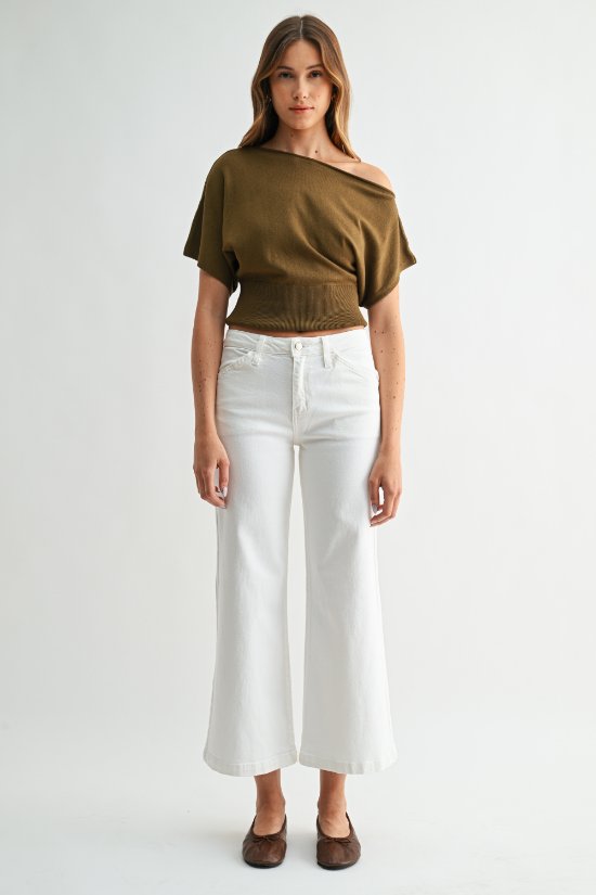 Picture of Genoa Slant Pocket Wide Leg - copy